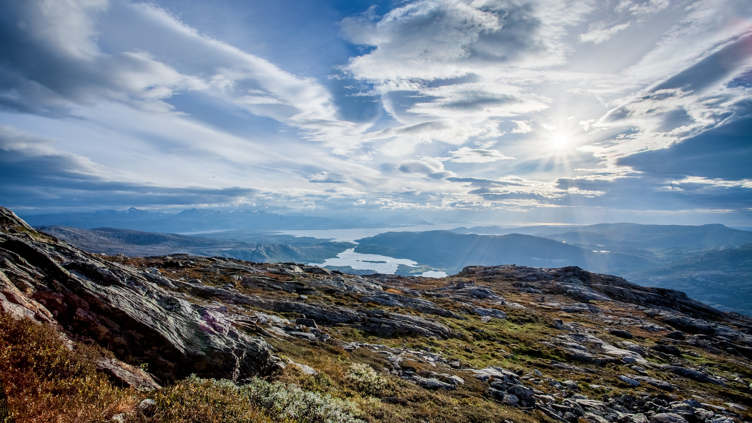 Bakgrunnsbilde fra Heggmotind, Nordland